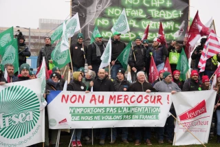Mobilisation agricole en cours contre le Mercosur