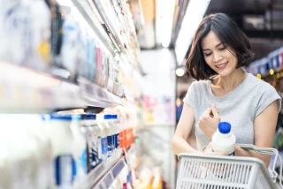 Consommation : recul des produits laitiers bio