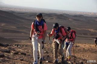 La traversée du désert pour une bonne cause