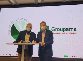 Groupama Rhône-Alpes-Auvergne et Sylv’ACCTES s’associent au service des forêts