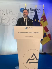 Les vœux de la Région à la presse